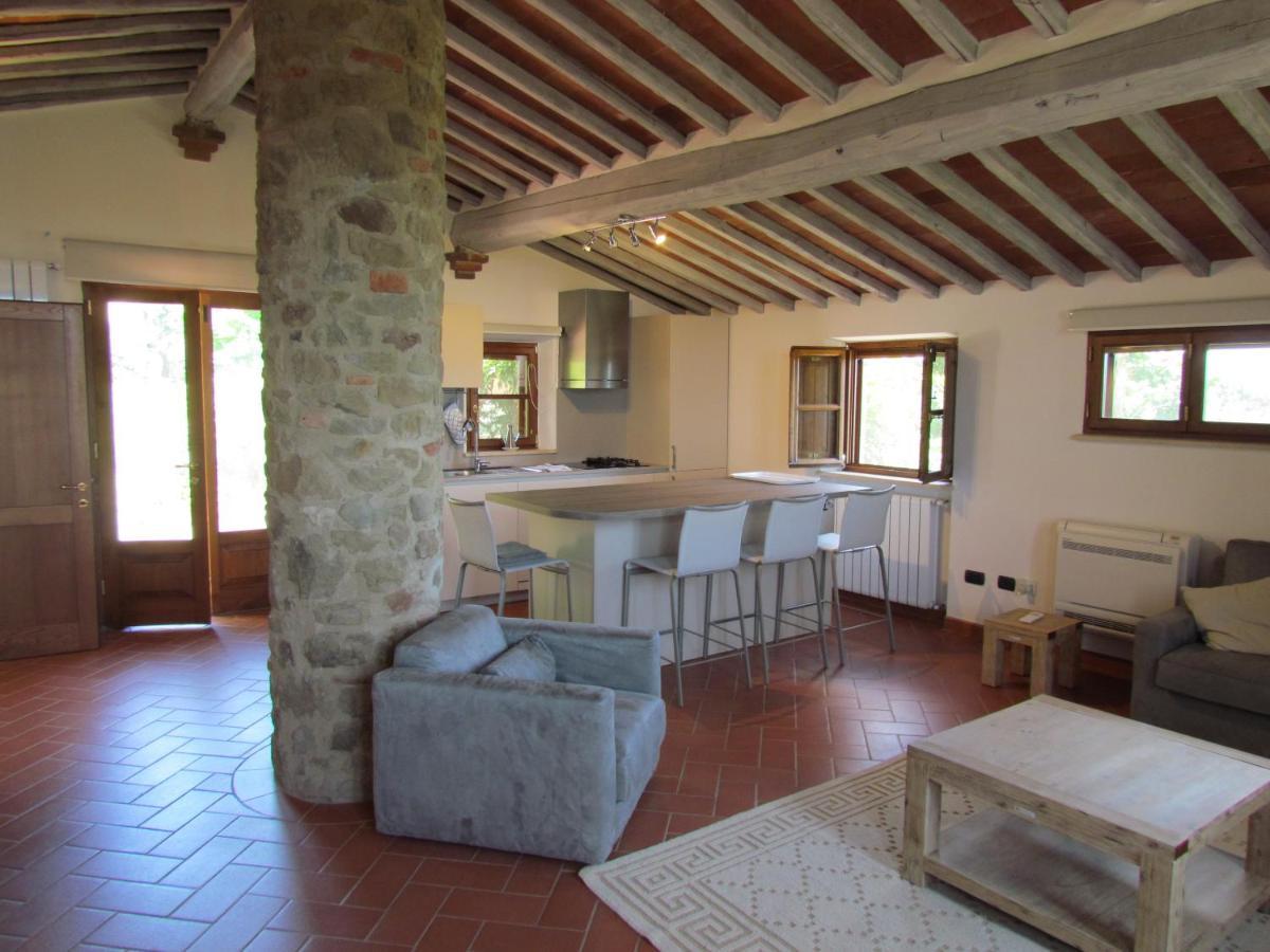 Podere La Casa Villa d'Arceno ภายนอก รูปภาพ