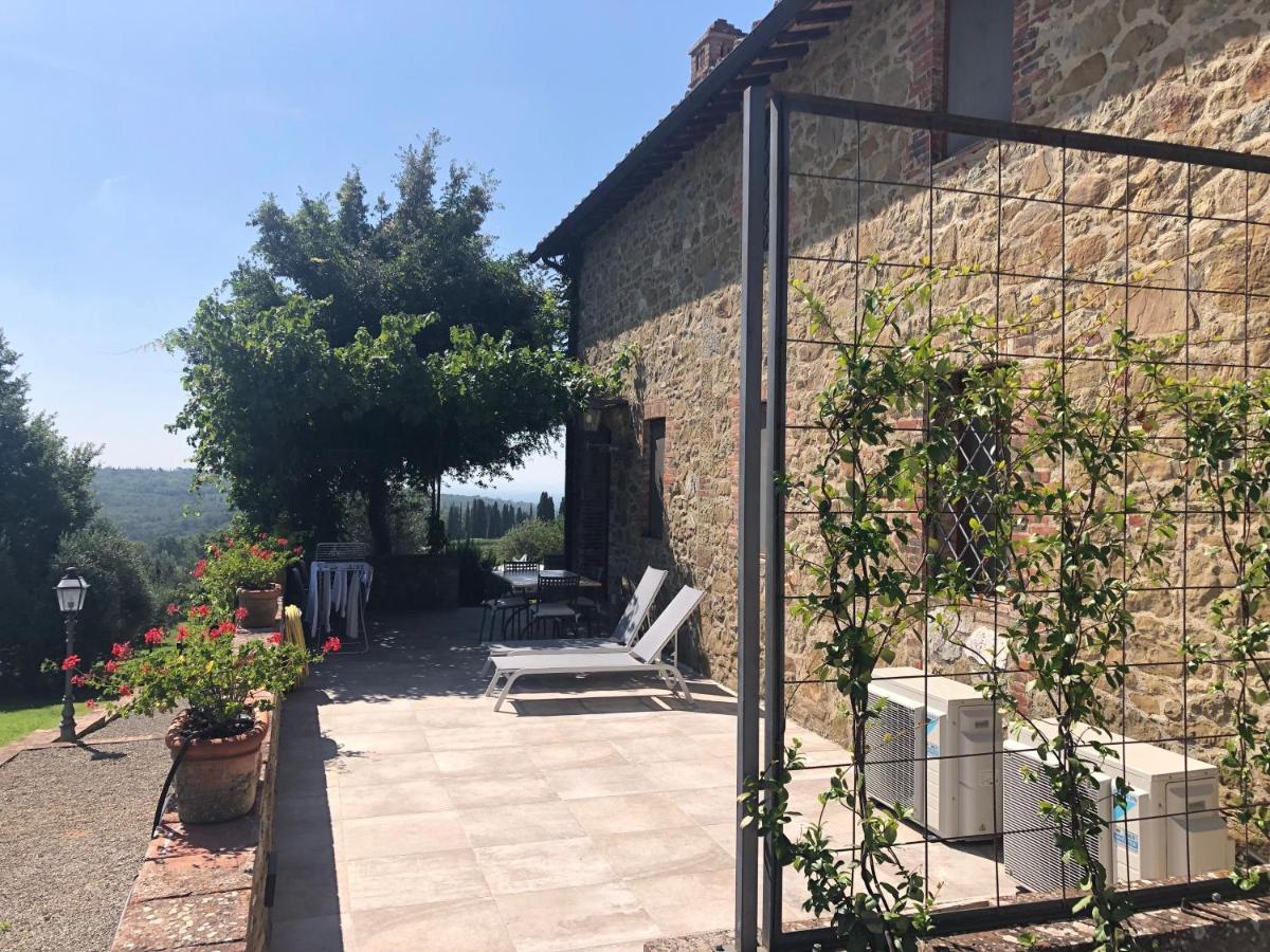 Podere La Casa Villa d'Arceno ภายนอก รูปภาพ